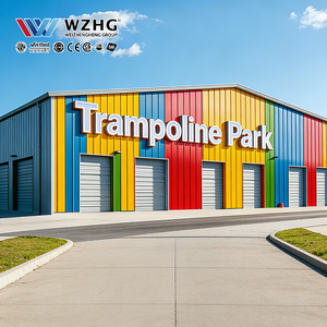 Structure Modulaire en Acier pour Arène de Trampoline, Bâtiment Robuste 30x50m, Résistant à la Corrosion, 1000m², Longue Durée de Vie, Expert Durable - Product Image 1