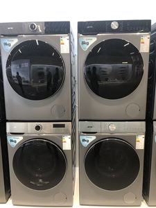Nouvelle arrivée : Lave-linge frontal 10 kg avec écran LED intelligent, verrouillage enfant et conception économe en énergie pour la lessive familiale (Haute efficacité énergétique) - Product Image 1