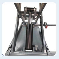 Delilai Mini-élévateur à ciseaux hydraulique ultra-mince à double vérin 3,5T - Acier au manganèse Q355B 220V/380V Garantie 12 mois