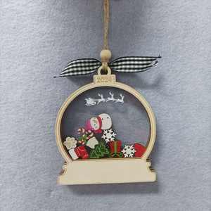 Gepersonaliseerde peperkoek met hoed Familie Kerstversiering Op maat gemaakte familieversiering 2024 Koekjesversiering Cadeau voor Kerstmis - Product Image 4