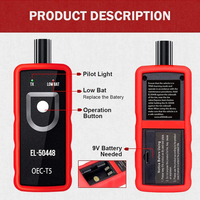 Herramienta de Reaprendizaje TPMS KINGBOLEN EL-50448 para Vehículos GM y Opel Compatibles, Herramienta de Programación TPMS