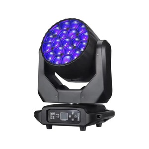תאורת LED 19*40W RGBW 4IN1 צבעונית מלאה עם בקרת DMX512 IP33 לדי ג'יי, קונצרטים, חתונות, מסיבות ומועדונים - Product Image 1