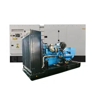 Grupo electrógeno de alta calidad marca China Weichai Baudouin potencia 500kw 625kva 500 kW generadores diesel a prueba de sonido precio 625 kVA 6M33D