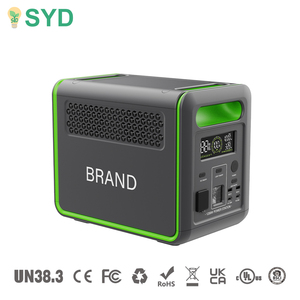1200W surtension 2400W centrale électrique portable générateur solaire sauvegarde à domicile alimentation de camping en plein air batterie avec UPS charge rapide