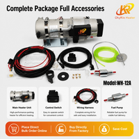 Chauffage de stationnement diesel OkyRie 12KW 12V 24V à télécommande, coque en aluminium pour voiture, camion, bus - Vente en gros directe usine Chine