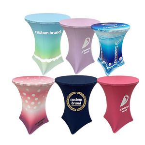Mantel para Mesa de Cóctel, para Fiestas, Bodas y Uso Diario, Cubierta para Barra de Cócteles - Product Image 1