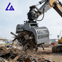 Rotateur de tri hydraulique stable et économe en énergie pour mini-excavatrice, compatible avec PC18