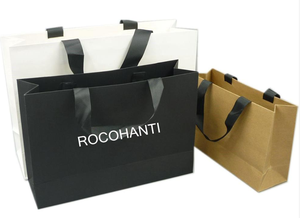 Bolsa <span class=keywords><strong>de</strong></span> <span class=keywords><strong>Papel</strong></span> <span class=keywords><strong>de</strong></span> Lujo con Logotipo Personalizado, Bolsa <span class=keywords><strong>de</strong></span> Compras para Boutique <span class=keywords><strong>de</strong></span> Ropa, Bolsa <span class=keywords><strong>de</strong></span> Regalo - Product Image 2