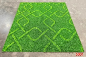 2024 gazon de jardin 3D haute densité-<span class=keywords><strong>pelouse</strong></span> artificielle <span class=keywords><strong>synthétique</strong></span> en plastique PE durable pour une utilisation en extérieur - Product Image 2