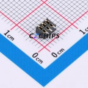 CLP-103-02-L-D Pin Socket SMD,P=1.27mm Connector ( Pitch: 1.27mm )( Row Spacing: 1.27mm )( Mounting Type: Vertical Mount ) - Product Image 2