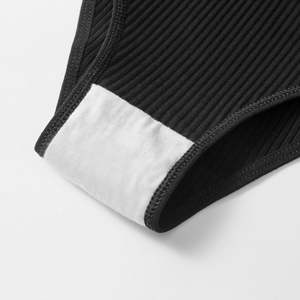 Nuovo arrivo mutandine di cotone da <span class=keywords><strong>donna</strong></span> a forma di v a coste tinta unita a vita bassa mutandine traspiranti papillon sexy da ragazza <span class=keywords><strong>in</strong></span> <span class=keywords><strong>mutande</strong></span> - Product Image 6