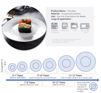 Assiettes Blanches en Céramique, Vaisselle de Dîner pour Restaurant, Prix de Gros, Kits de Vaisselle, Service d'Assiettes de Dîner pour Hôtellerie et Restauration
