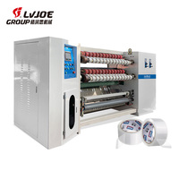 Machine de découpe et de rembobinage de rouleaux géants de ruban adhésif BOPP ultra-transparent