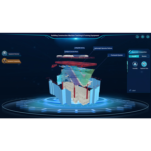 معدات تعليمية وتدريبية لآلات البناء (مع برنامج التوأم الرقمي) منصة ذكية للتعليم - Product Image 2