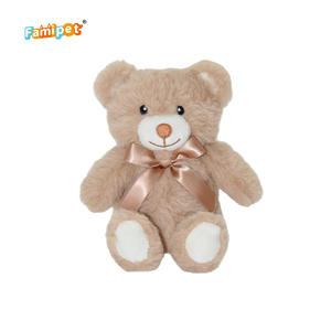 Produsen Famipet grosir mainan boneka hewan boneka boneka beruang Teddy lucu coklat baru - Product Image 5