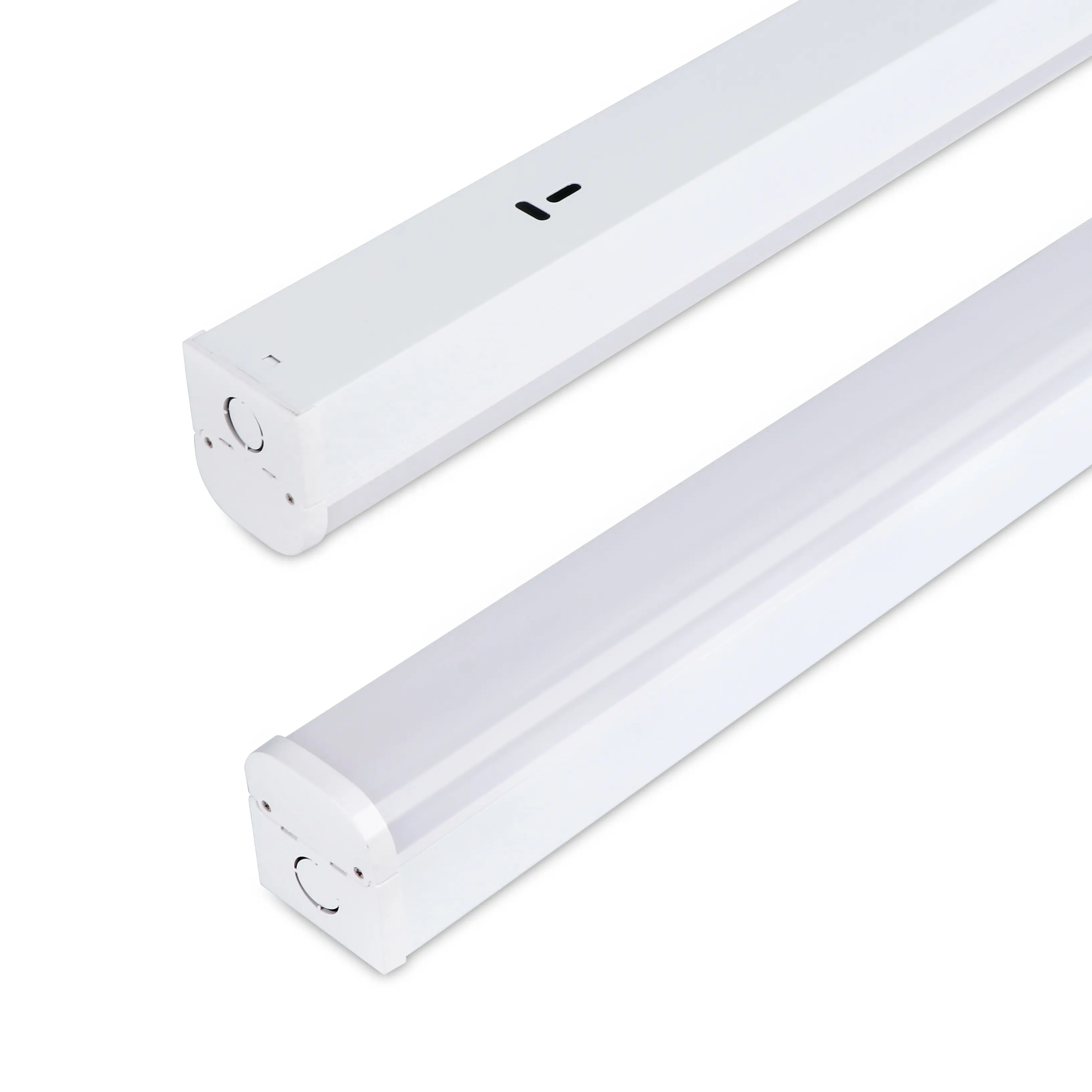 Shingel mẫu miễn phí 4ft 8ft có thể kết nối Led tuyến tính Dải Batten ánh sáng Cửa hàng ống ánh sáng lịch thi đấu CCT điện có thể điều chỉnh DLC được liệt kê