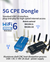 Portable 5G Wifi Dongle Avec Slot SIM Cartes Réseau Adaptateur Wifi pour Pc 5g Haute Puissance USB Wifi Carte Dongle Vente Chaude Carte Réseau