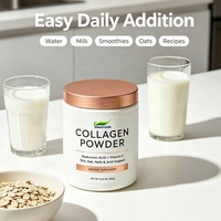 Collagène en poudre OEM Advanced, collagène hydrolysé avec acide hyaluronique et vitamine C pour l'hydratation de la peau, les cheveux, les ongles et le soutien des articulations
