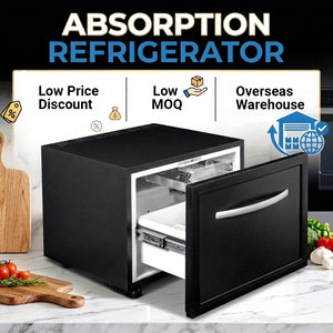 Mini-<span class=keywords><strong>réfrigérateur</strong></span> <span class=keywords><strong>encastrable</strong></span> 45L à absorption silencieuse pour hôtel, maison, caravane, camping avec entrepôts à l'étranger - Product Image 1