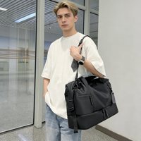 Sac de voyage extensible multi-styles en stock, personnalisable avec logo, grand sac de yoga, sac de camping personnalisé, livraison rapide, sac de sport décontracté à compression