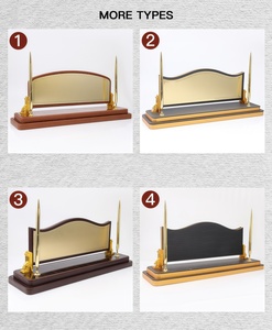 <span class=keywords><strong>Plaque</strong></span> en bois personnalisable vierge pour récompenses, souvenirs, table et <span class=keywords><strong>bureau</strong></span>, certifiée pour le marché <span class=keywords><strong>de</strong></span> gros - Product Image 5