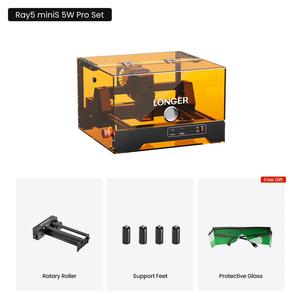 Longer Ray5 MiniS Diode CNC Desktop <b>Laser</b> Engraver with USB/WiFi Connection High Safety Protection for Metal/Acrylic/Leather - Product Image 2