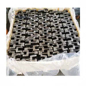 Transportador personalizado de fábrica de China, piezas de acero de cadena galvanizada