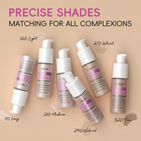 Fond de teint liquide hydratant imperméable à couvrance totale LAIKOU 30g, éclaircissant, longue durée, taille standard, cosmétiques de maquillage