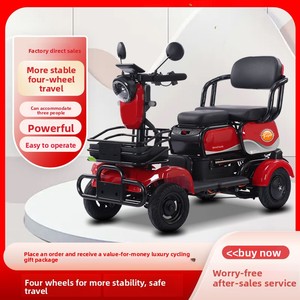 Vehículo <span class=keywords><strong>de</strong></span> Carga Eléctrico <span class=keywords><strong>Plegable</strong></span> <span class=keywords><strong>de</strong></span> <span class=keywords><strong>Tres</strong></span> <span class=keywords><strong>Ruedas</strong></span> con Palanca <span class=keywords><strong>de</strong></span> Paro <span class=keywords><strong>de</strong></span> Emergencia <span class=keywords><strong>de</strong></span> Liberación Manual y Cuatro <span class=keywords><strong>Ruedas</strong></span> Pequeñas - Product Image 4