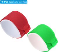 Sangle de transport portable en nylon pour snowboard et ski avec boucle auto-agrippante en caoutchouc, sangle de fixation double face auto-adhésive