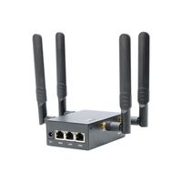 Router WIFI 4G QCA9531, router industri 300Mbps kartu SIM ganda 4G antena cangkir hisap