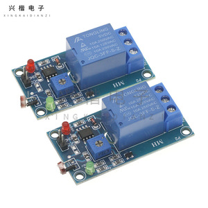 โมดูลเซ็นเซอร์ตรวจจับแสง Xingkai Electronics 5V 12V โฟโตไดโอด รีเลย์ควบคุมสวิตช์ สำหรับการตรวจจับแสงอัตโนมัติ - Product Image 2