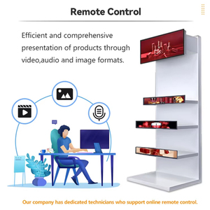 Pantalla LED Ultra Ancha para Publicidad en Estantes, Pantalla Táctil Infrarroja Android, Tipo Barra Estirada, para Supermercados y Tiendas Minoristas - Product Image 2