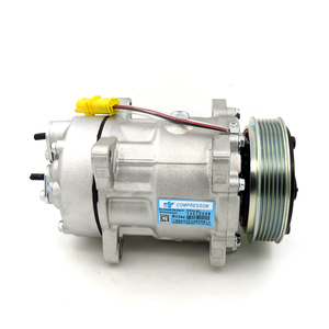 6453JN 9646416780 voiture AC <span class=keywords><strong>compresseur</strong></span> 12V pour Citroen C4 Fiat Peugeot 307 806 <span class=keywords><strong>compresseur</strong></span> de climatisation 6453LX 1240 1228F - Product Image 2