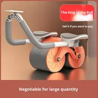 Rueda Abdominal con Soporte para Codos, Rueda Abdominal con Rebote Automático, Herramienta para Quemar Grasa y Adelgazar el Abdomen, Equipo de Fitness para el Hogar