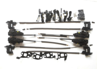 Pièces automobiles-Serrure de porte de voiture électrique pour Toyota Wish Noah Hiace Body Suction Soft-Closing Door Upgrade