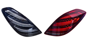 Luces Traseras LED Transparentes Impermeables Nuevas de ABS para Mercedes-Benz Clase C W204 (2007-2014) |   Conjunto de Luz de Freno de 12V |   Estilo OE |   6000K - Product Image 4