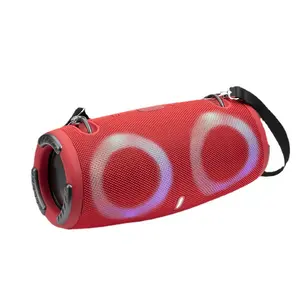 Portable 100W puissance Blue tooth Boom Box haut-parleur rvb lumière colorée sans fil Subwoofer 360 stéréo Surround TWS FM Boomboxes