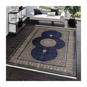 Tapis de chambre en velours cristal doux, impression numérique 3D, personnalisé, Style persan, pour le sol du salon - Product Image 3