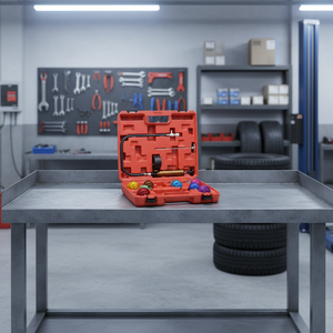 XCTOOL 14 pièces automobile radiateur système de refroidissement testeur de pression Kit voiture réservoir d'eau détecteur de fuite système de refroidissement testeur XC9044 - Product Image 4