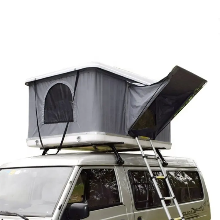 4WD 4 אדם גג אוהלים עמיד למים רכב קמפינג פיברגלס קשיח מעטפת גג למכירה