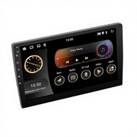CarPlay Nirkabel Layar TFT Navigasi GPS Android 10-inci yang Dipasang di Dasbor, Gambar Mundur HD, Interkoneksi Mobil All-in-One