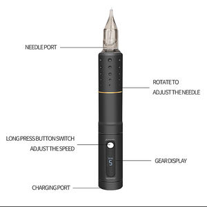 Máquina <span class=keywords><strong>de</strong></span> tatuaje inalámbrico, mejor Motor, personalizado, maquillaje permanente, <span class=keywords><strong>micropigmentación</strong></span> del cuero cabelludo - Product Image 6