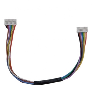 Fabrieksgroothandel op maat gemaakte 1,25 mm pitch 8-pins JST-GH / GHR-08V connectoren met siliconen 3239 30AWG rubberen draadkabel - Product Image 1