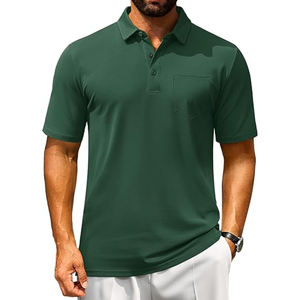 Polos de Golf para Hombre, Algodón Piqué, Cuello Clásico, Ropa Casual - Product Image 3