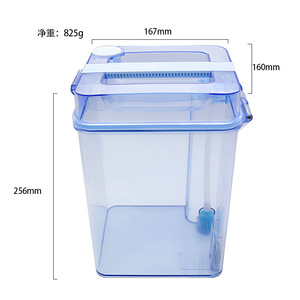 Tanque de agua limpia y tanque de aguas residuales para barredora Ecovacs X1 serie T10 T20, 256 mm x 167 mm x 160 mm, reutilizable para uso doméstico - Product Image 1