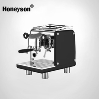 Machine à café expresso semi-automatique HS-miniA3 électrique haute performance 3900W 1 groupe, double chaudière, pression 19 bars, acier inoxydable 304