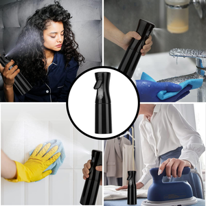Botella pulverizadora de plástico con atomizador fino de 200ml, 300ml, 500ml para agua, peluquería, cabello, pulverización continua. - Product Image 5