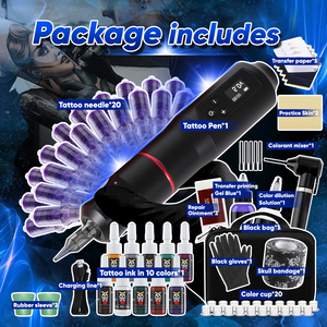 Máquina de Tatuaje Rotativa Inalámbrica Recargable para Micropigmentación, Pistola de Tatuaje para Uso Profesional en Arte Corporal y PMU - Product Image 2