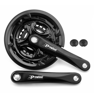 Prowheel循环附件3X6/7/8速度自行车曲柄组飞轮，包括长度可调的链轮 - Product Image 1